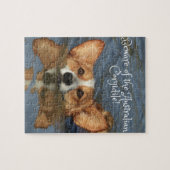 Let op de Australische Corgidile! Legpuzzel (Horizontaal)