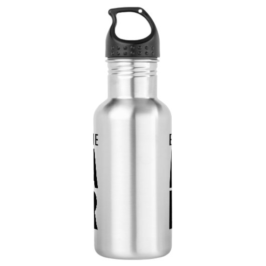 Let op de Beer waterfles bij mama. Waterfles (Achterkant)