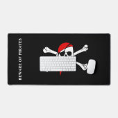 Let op de Botten van Pirates Skull Bureaumat (Keyboard & Muis)