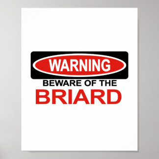 Let op de bride poster