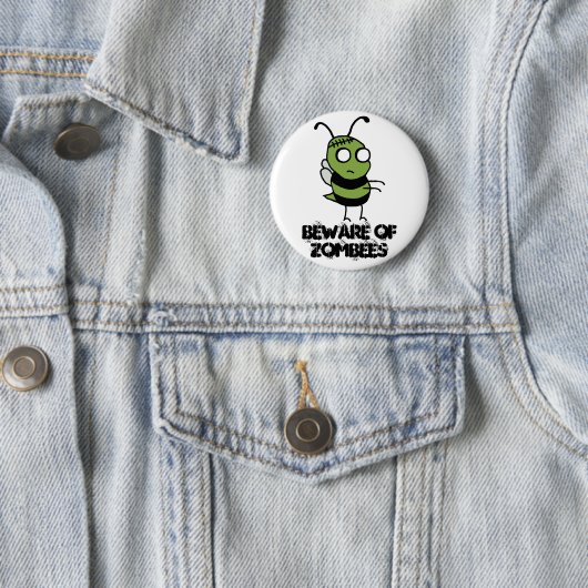 Let op de Button van Zombees (In situ)