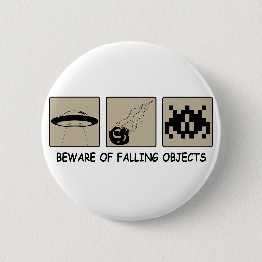 Let op de Button voor het afwerpen van objecten (Voorkant)