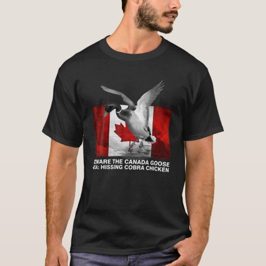 Let op de Canadese dierentuinen van de Schonende C T-shirt (Voorkant)