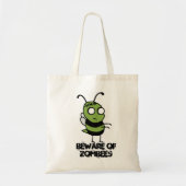 Let op de Canvas tas van Zombees (Voorkant)