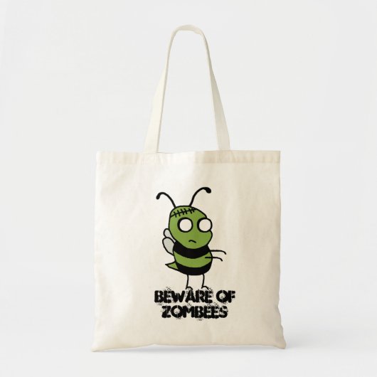 Let op de Canvas tas van Zombees (Voorkant)