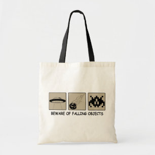 Let op de Canvas tas voor het afwerpen van objecte