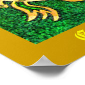 Let op de draak poster (Hoek)