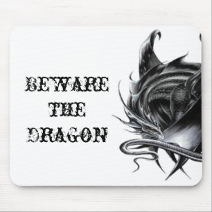 Let op de Dragon Mousepad Muismat