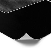 Let op de Furie van een patiëntenkat-kunstwerk Poster (Hoek)