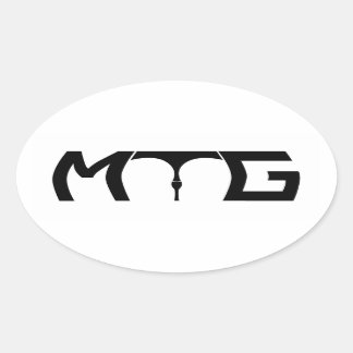 Let op de greep - Black Text Sticker