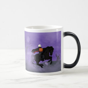 Let op de Halloween Horseman Magische Mok