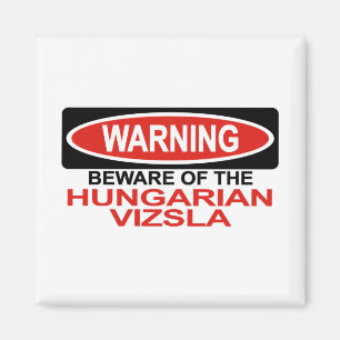 Let op de Hongaarse vissla Magneet