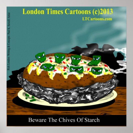 Let op de idealen van het grappige Poster van de a (Voorkant)