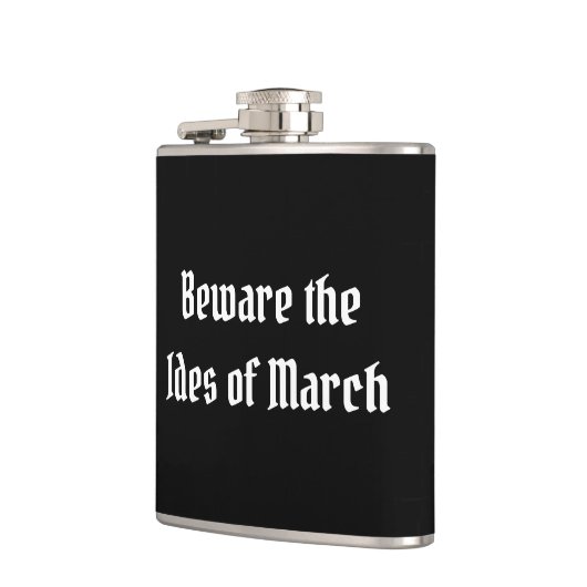 Let op de Ides van Maart Heupfles (Links)