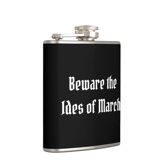 Let op de Ides van Maart Heupfles (Rechts)