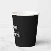 Let op de Ides van Maart Papieren Bekers (Links)