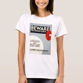 Let op de kankerkwack t-shirt