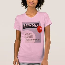 Let op de kankerkwack t-shirt