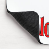 Let op de malocchio (boze oog) muismat (Hoek)