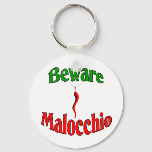Let op de malocchio (boze oog) sleutelhanger