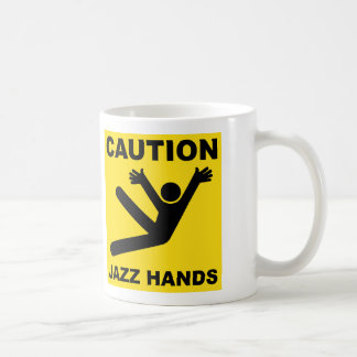 Let op de mok Jazz Hands