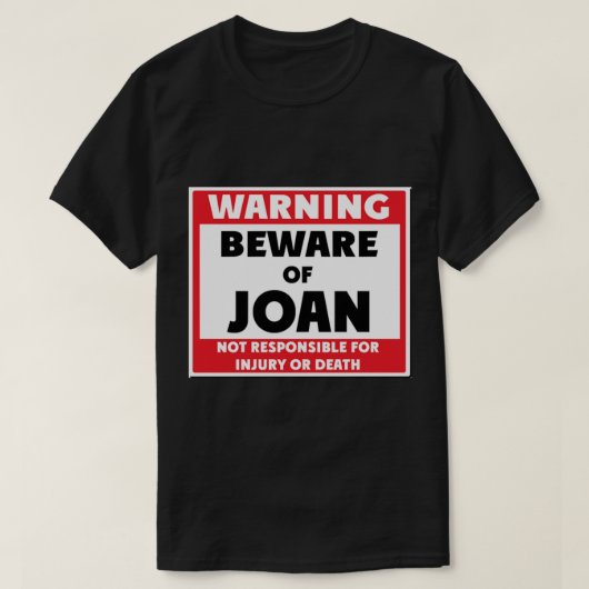 Let op de muziek van Joan Jett van T-shirt (Design voorkant)