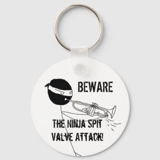 Let op de Ninja Spit Valve Attack Sleutelhanger