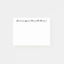 Let op de opmerkingen post-it® notes