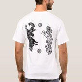 Let op de oude kerel! t-shirt (Achterkant)