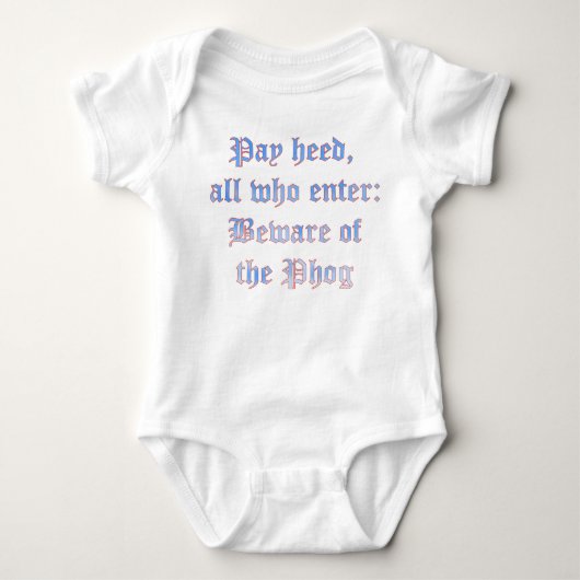 Let op de Phog T-shirt (Voorkant)