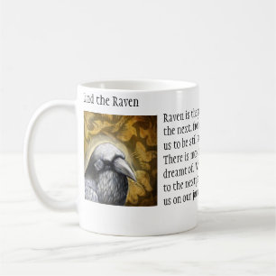 Let op de Raven Koffiemok