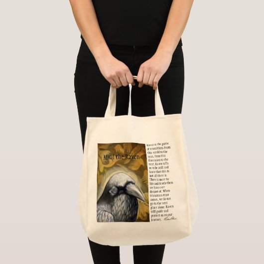 Let op de Raven Tote Bag (Voorkant (product))