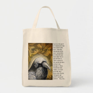 Let op de Raven Tote Bag