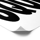 Let op de SQUATCH! Poster (Hoek)