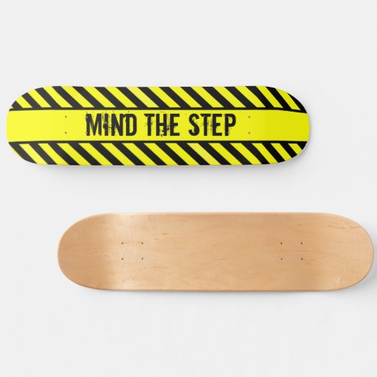LET OP DE STAP SKATEBOARD (Horizontaal)