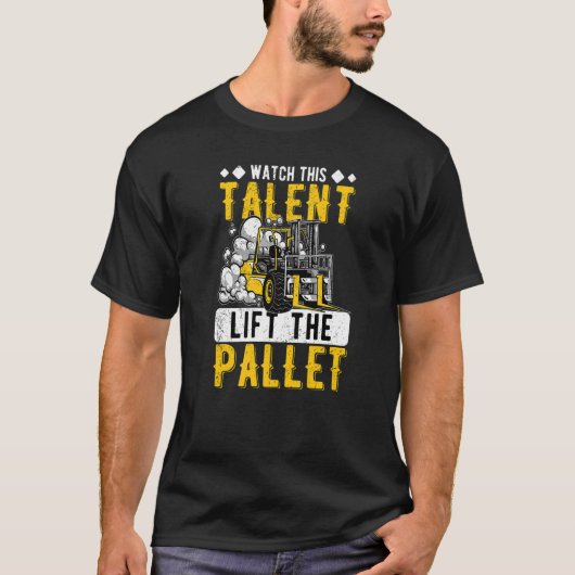 Let op de Talent de exploitant van de Fallet Forkl T-shirt (Voorkant)