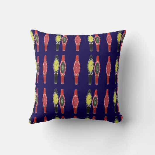 LET OP de tijd Kussen (Achterkant)