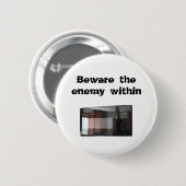 Let op de vijand binnen ronde button 5,7 cm (Voorkant /achterkant)