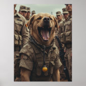 Let op! Deze tuin is niet schoon! Poster (Voorkant)