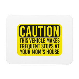 Let op: dit voertuig stopt vaak bij je magneet