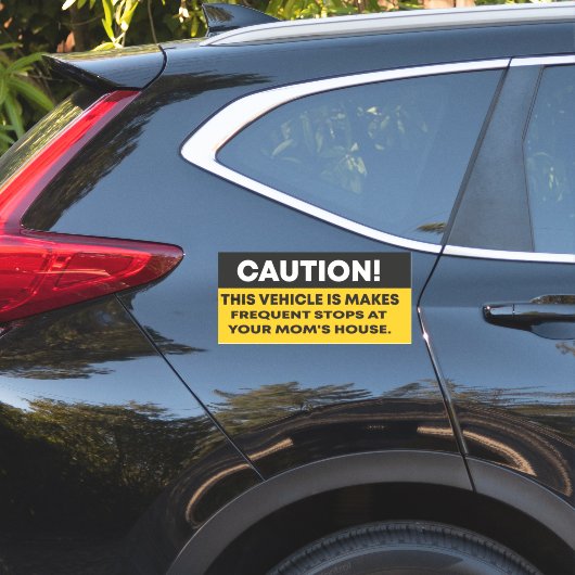 Let op: dit voertuig wordt vaak stilgezet bij sticker (Auto Zijkant)