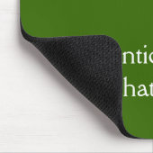 Let op, doe het goed muismat (Hoek)