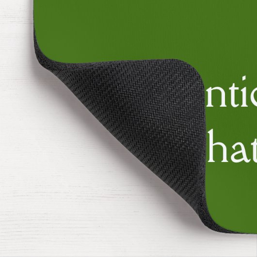 Let op, doe het goed muismat (Hoek)