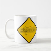 Let op: dopamine koffiemok (Links)