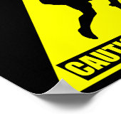Let op: Flying Knees MMA/ Muay Thai Poster (Hoek)