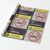 Let op: geen rooksignaal cadeaupapier (Uitgerold)