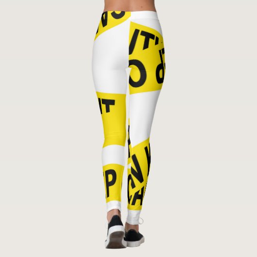 Let op: geen tape leggings (Achterkant)