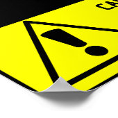 Let op Gerbils Poster (Hoek)