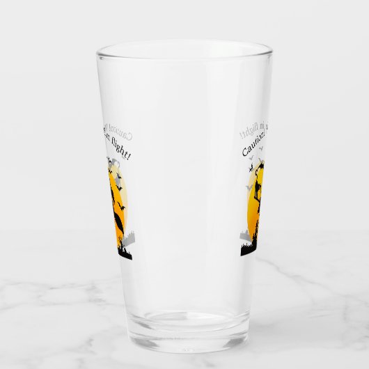 Let op! Getuige in vlucht Glas (Links)