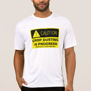Let op! Gewas in beweging - grappig lopen T-shirt